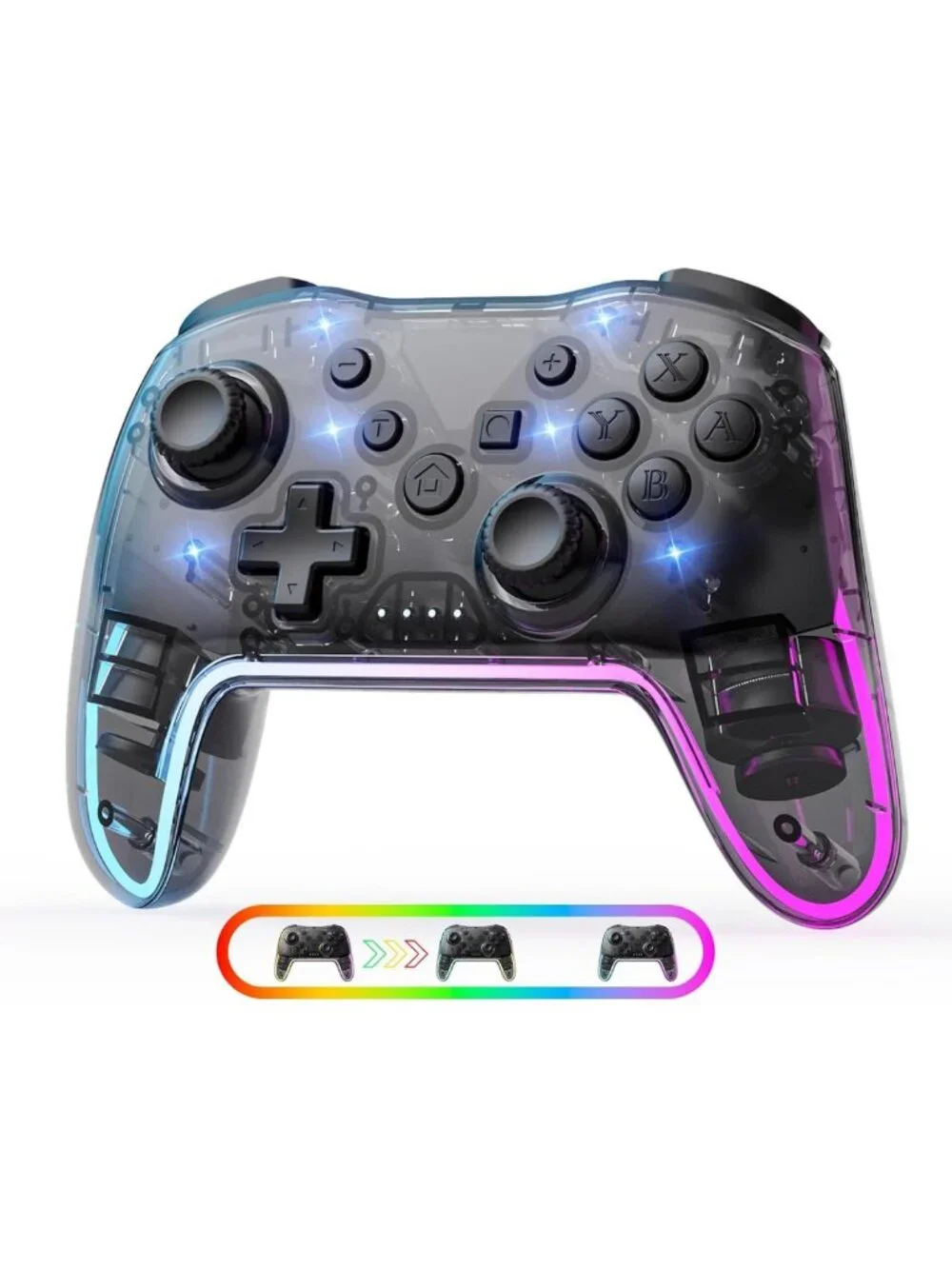 Ergonomic Wireless Game Controller for Switch, PC, iOS & Android - Ultimate